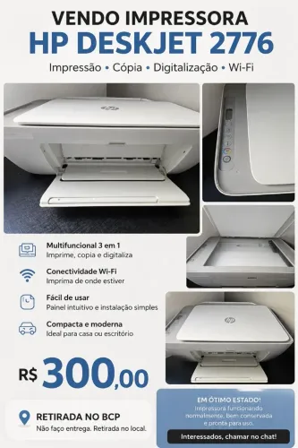 Impressora HP Deskjet 2776