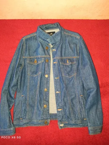Jaqueta Jeans Estilo De Couro