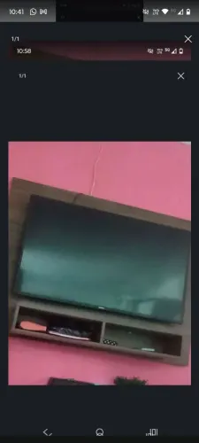 Tv 43 tela quebrada 