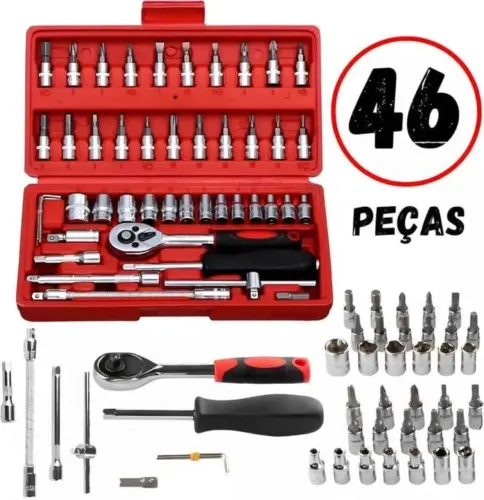 Kit maleta ferramentas 46 peças