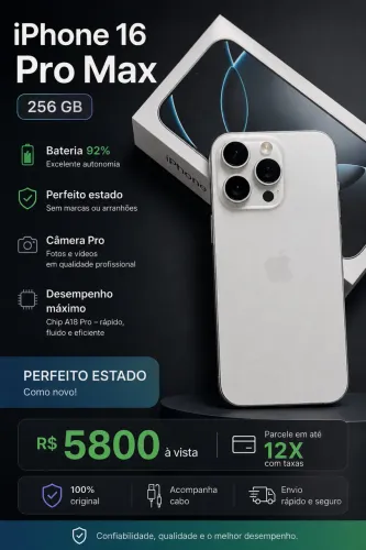 IPhone 16 PRO MAX 256gb