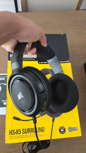 Headset Gamer Corsair HS45 Surround - Estado de Novo!