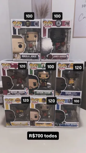 Coleção 8 Funkos Basketball NBA Originais