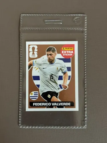 Figurinha Extra Legend Bronze / Federico Valverde Copa 2026