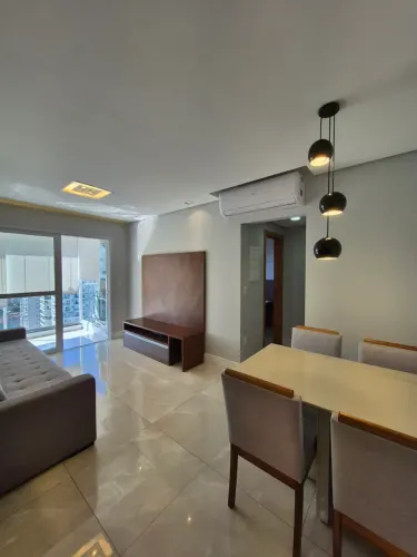 Apartamento Mobiliado para locação- 2 quadras da praia do Embaré - Santos - SP