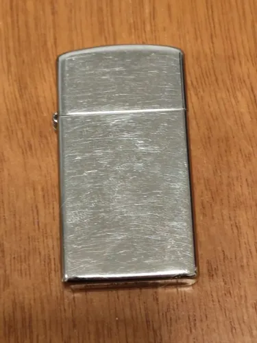 Isqueiro Zippo Slim Original Vintage (1997) - Cromado