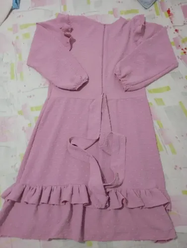 Vendo conjunto saia longa é croped é vestido seminovo