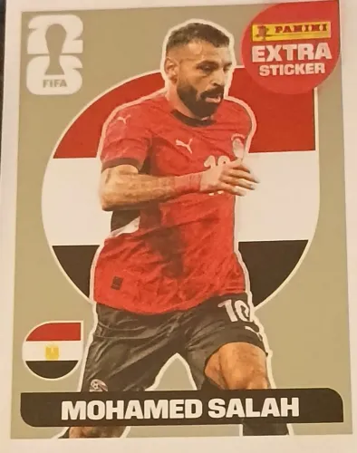Extra sticker Mohamed salah prata
