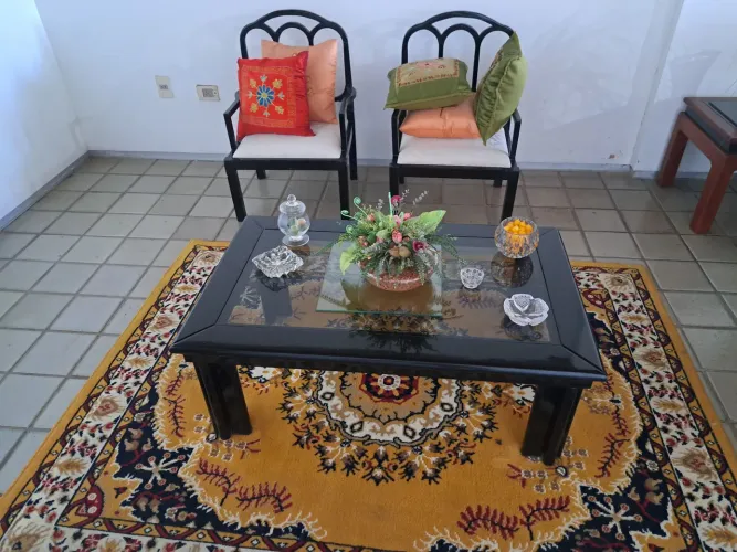 Conjunto poltronas + centro 