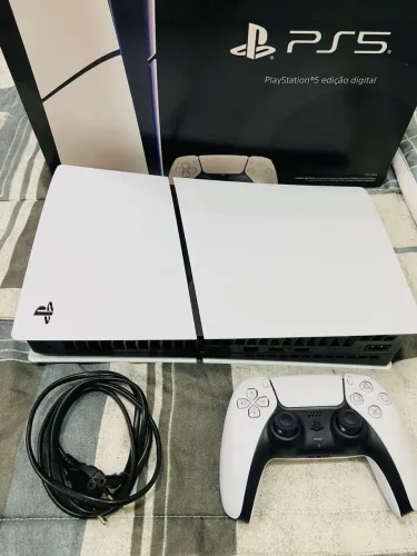 PLAYSTATION 5 EDIÇÃO DIGITAL NOVO, ACEITO CARTÃO, 4x SEM JUROS 