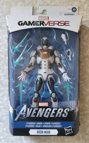 Marvel Legends Gamerverse Iron Man Armadura Starboost