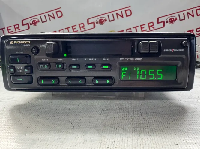 Toca fita rádio Bluetooth Pioneer ke-2900 seminovo lindo aparelho na promoção