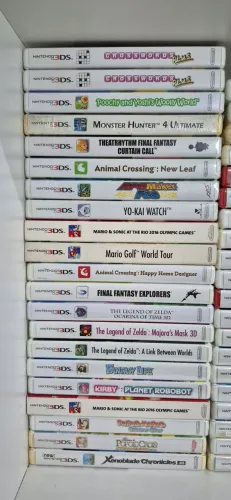 Coleção lacrada nintendo 3ds