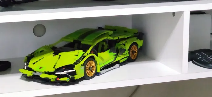 Carrinho lego ja montando,+motor elétrico