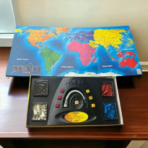 Jogo Tabuleiro War júnior Grow - Antigo e Raro