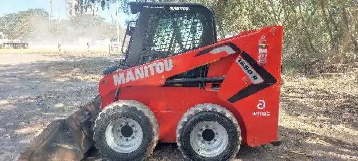 Minicarregadeira Manitou 1650R 2022 | 1.200h | Financiamos