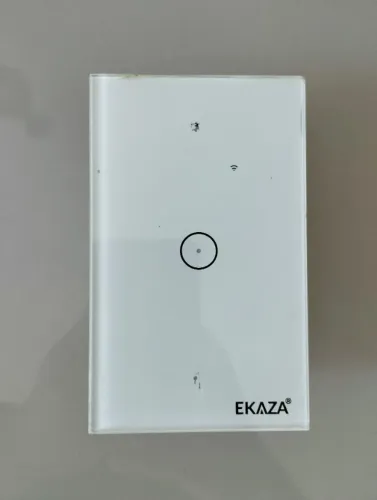 Interruptor Inteligente Ekaza Touch 1 Botão ZIGBEE (EKGC-T207-1ZW) Na Caixa