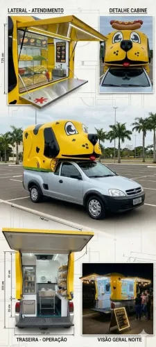Kit bau para hot dog