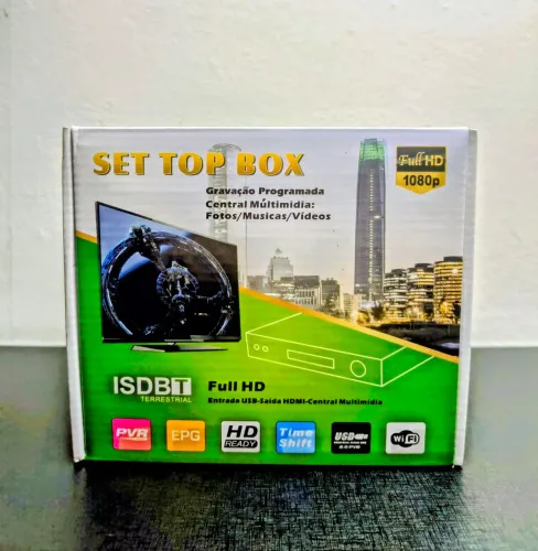 CONVERSOR DIGITAL ISBT - FULL HD 1080P SET TOP BOX