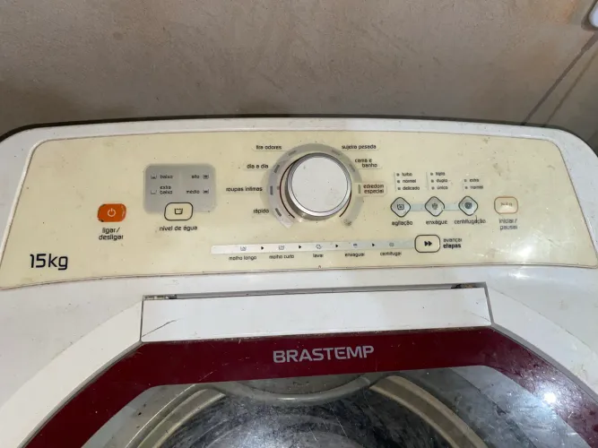 Máquina faz tudo 15kg Brastemp