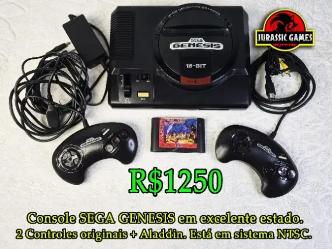 Console SEGA GENESIS excelente estado - Original - Americano