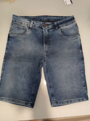 Bermuda jeans masculina n42