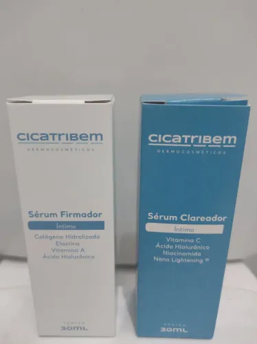 Dupla Íntima Cicatribem Sérum Clareador E Firmador Colágeno