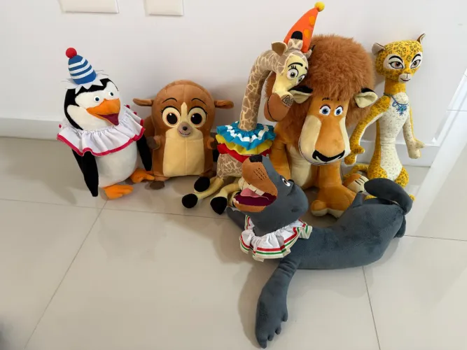 Personagens Madagascar do Beto Carrero