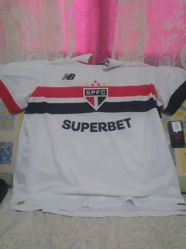 Camisa São Paulo New Balance, Tam. 2XL