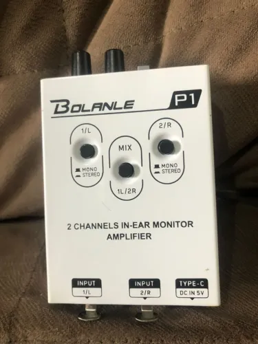 Monitor de Palco Bolanle In Ear P1- 2 Canais