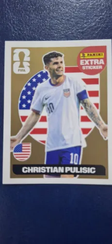 Figurinha Ouro Christian Pulisic Original