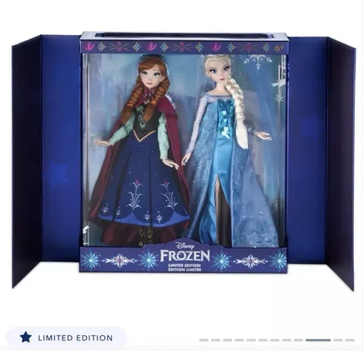 Frozen anna Elsa Disney limitada 40cm monster high Cleo de Nile lagoona blue