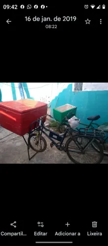 vendo três bicicleta de carga duas montada e a terceira para terminar de montar