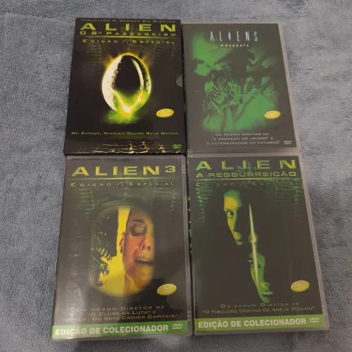 DVDs Alien (Duplos) - Quadrilogia