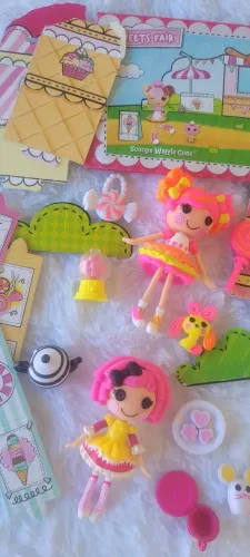 Lote Lalaloopsy Mini Sweet Fair 2 Bonecas