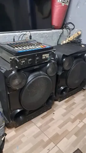 Mesa de som completo