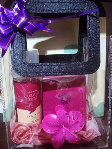 Kit boticário Beijinho Body Splash 