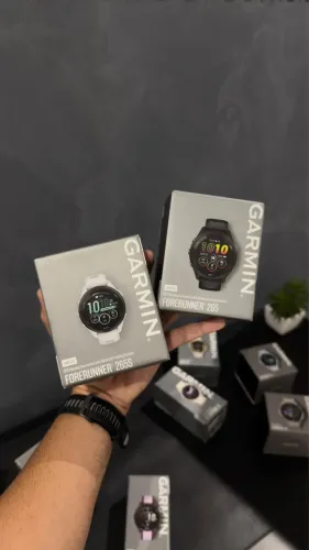 Garmin Forerunner 265 Music Preto / Branco Lacrados Novos