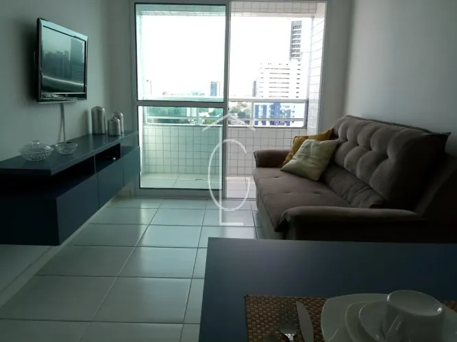 EXCELENTE FLAT MOBILIADO EM SANTO AMARO