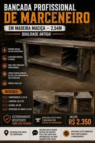 Bancada de trabalho 