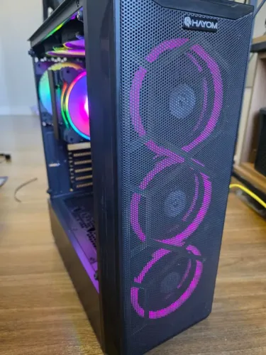 i5 8ª Gen | 8GB RAM | ASUS TUF H310M | 128GB NVMe | 6 Fans + Cooler CoolerMaster