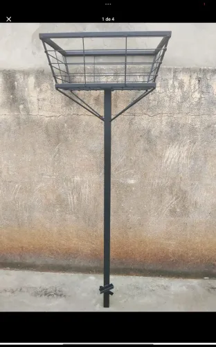 Lixeira Reforçada para Calçadas 