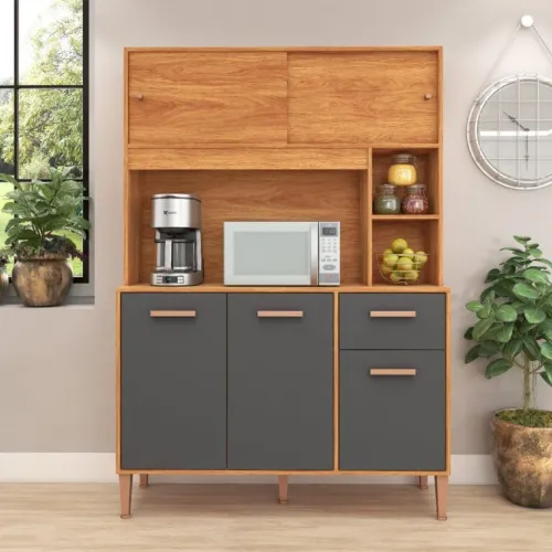 Kit Cozinha Pérola 120cm - Entrega Rápida