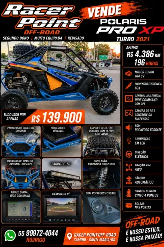 UTV POLARIS PRO XP TURBO 2021