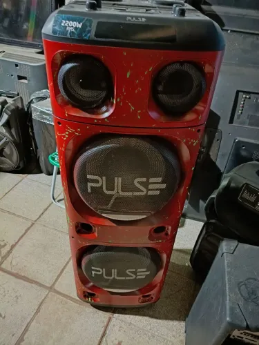 Caixa de som residencial (bluetooth,pen drive e rádio)(garantia de 90 dias)