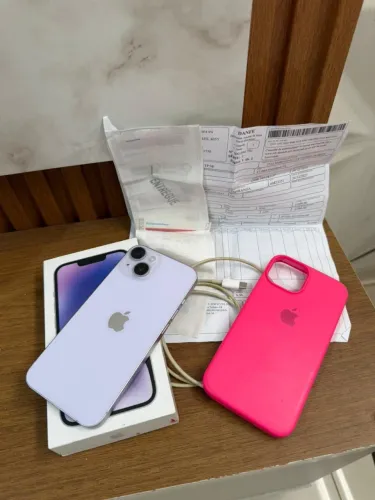 iPhone 14 128g com nota e caixa