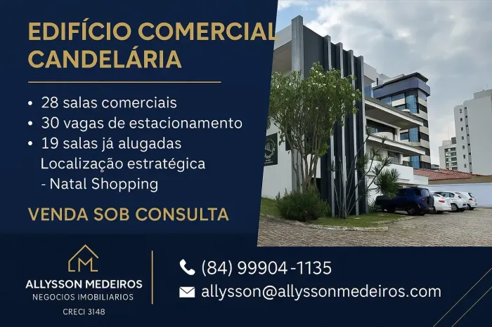 Edificio Comercial a Venda - Candelaria, Natal / RN