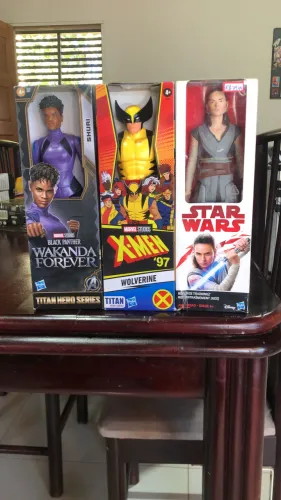 Pack 3 figuras de ação Hasbro 30cm
