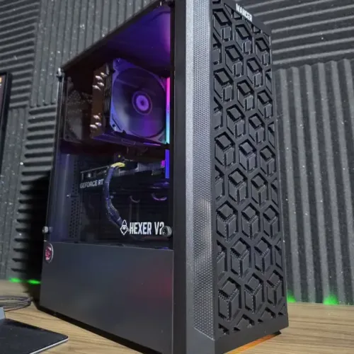 PC Gamer Ryzen 5 5600X RTX 4060 8GB 16GB RGB SSD NVMe 500GB WD