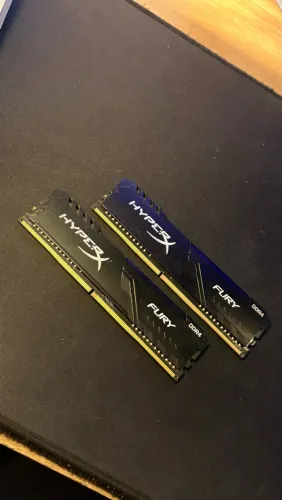 Memória RAM 2x8GB HyperX Fury 2666MHz